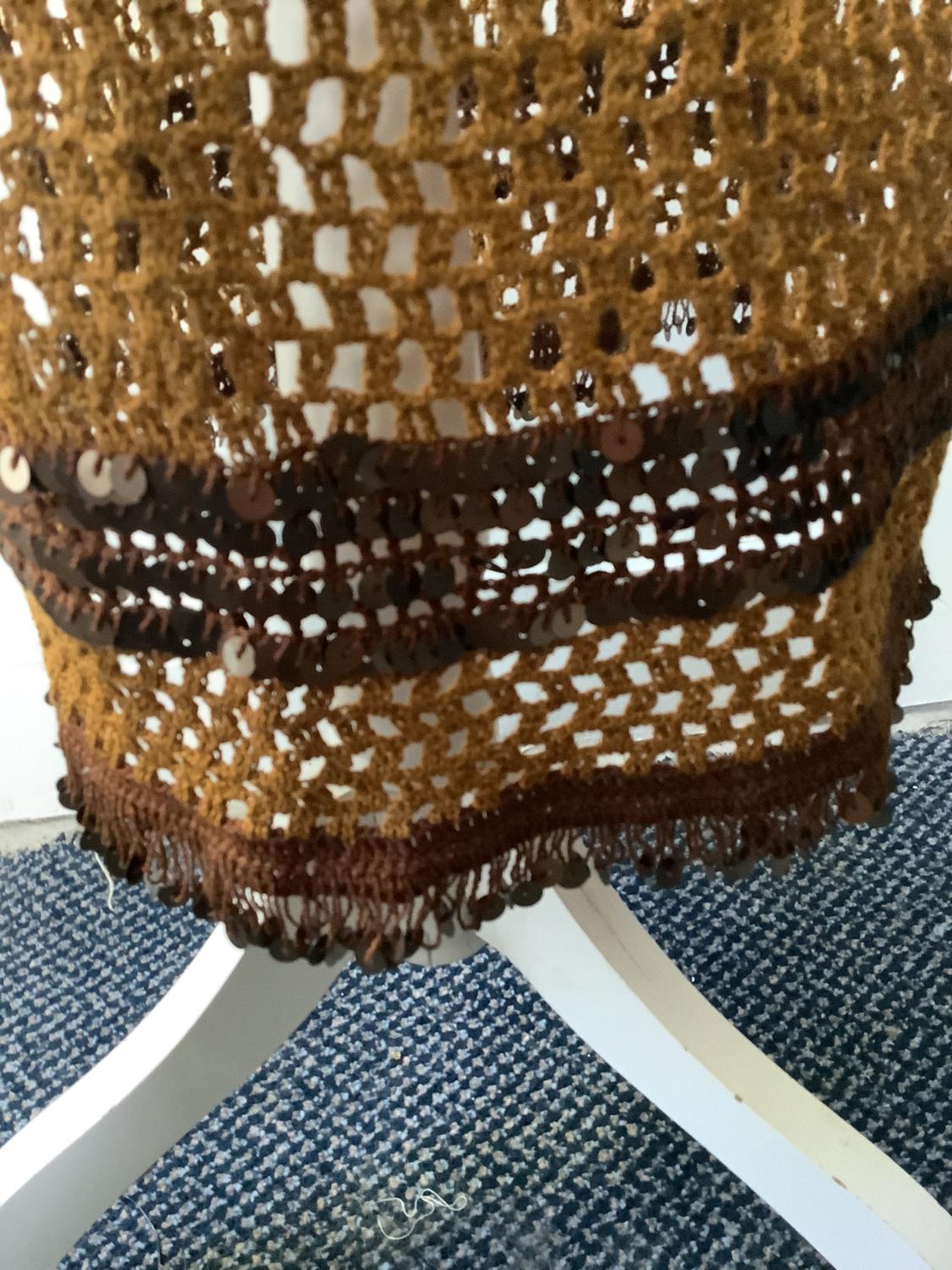 TEXTURED SEQUIN DRESS - Image 4