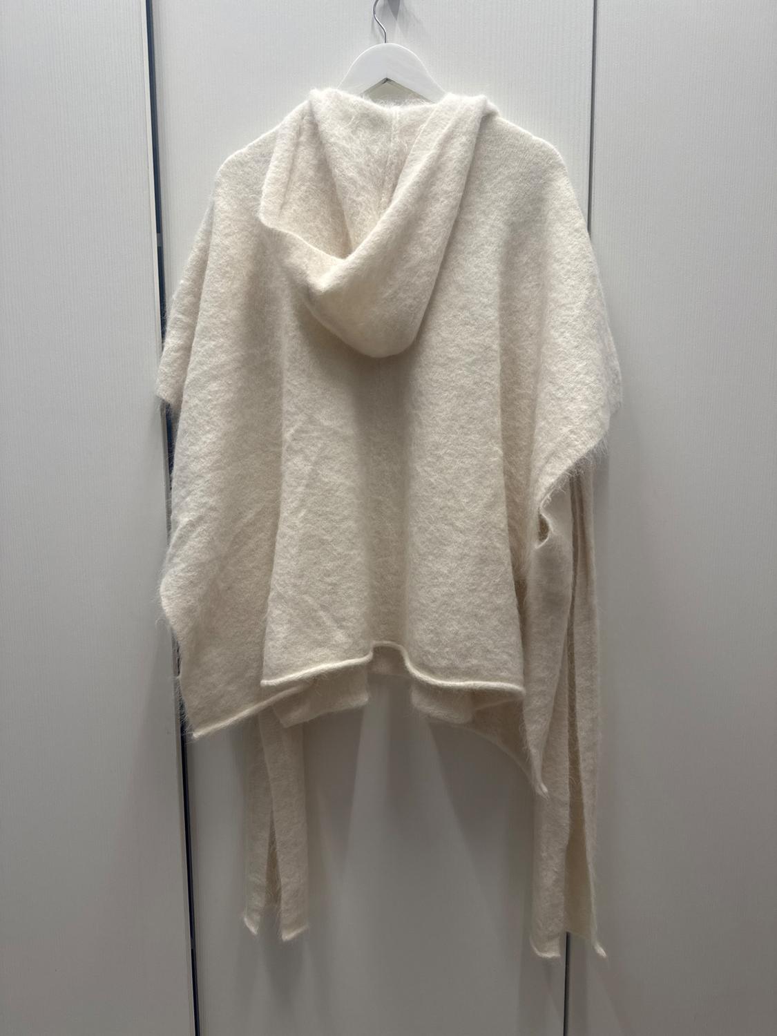ALPACA BLEND OVERSIZE CAPE SWEATER - LIMITED EDITION - Image 2