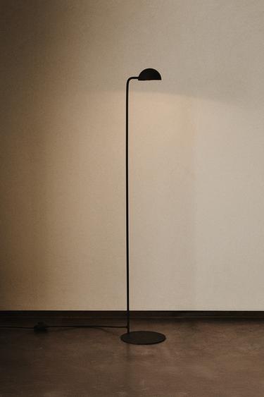 FLOOR LAMP | METAL SPOTLIGHT - Brown by Zara