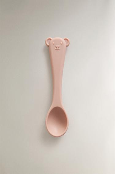 KIDS' SILICONE SPOON - Pink by Zara - Image 0