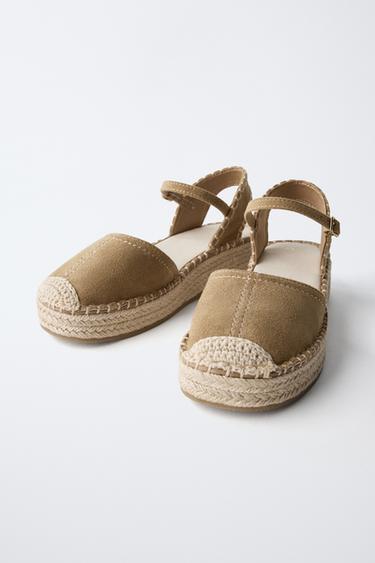 TOPSTITCHED ESPADRILLES - Brown by Zara - Image 2