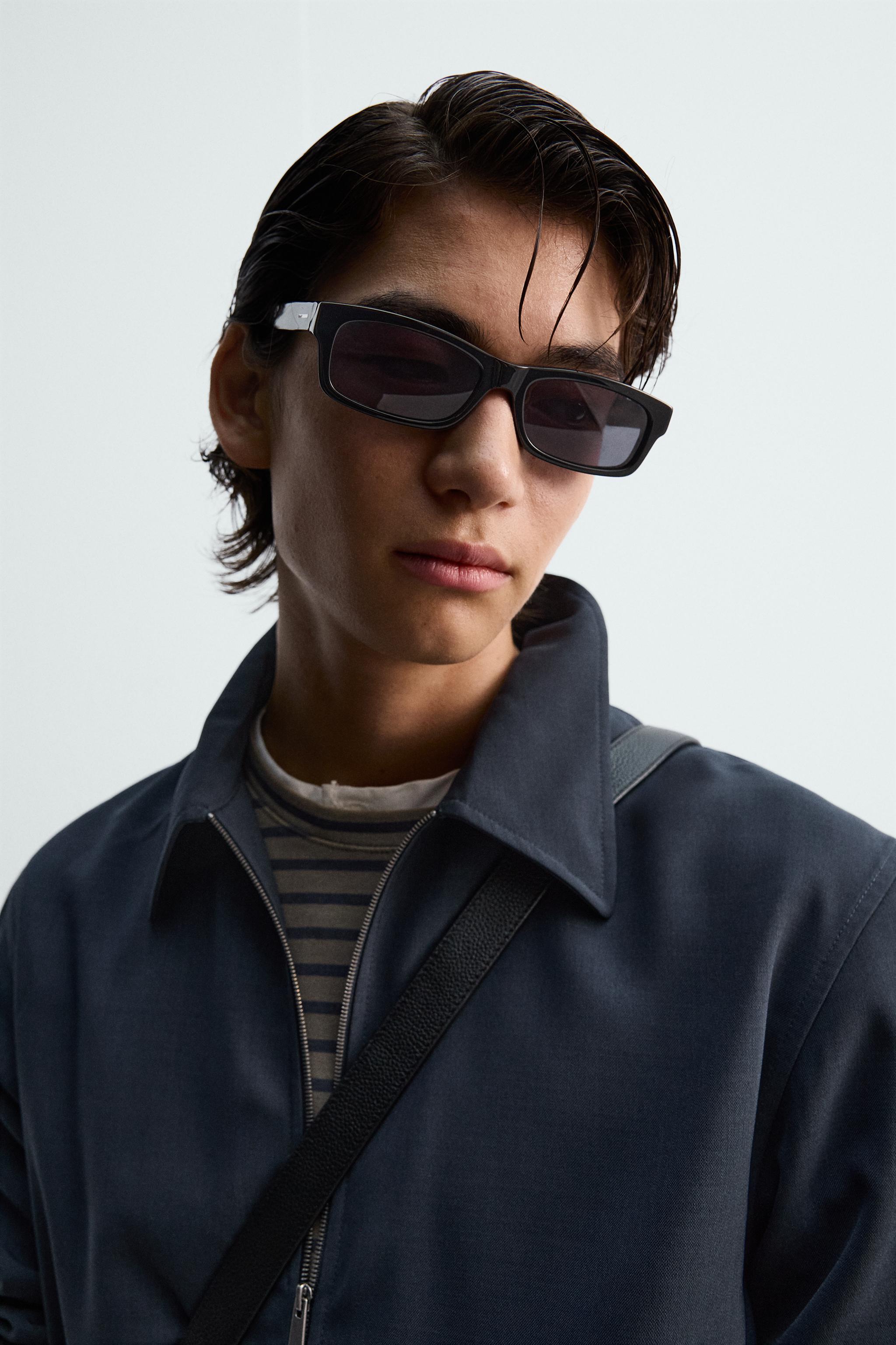 リラックスフィットジッパーシャツジャケット - テールブルー | ZARA 