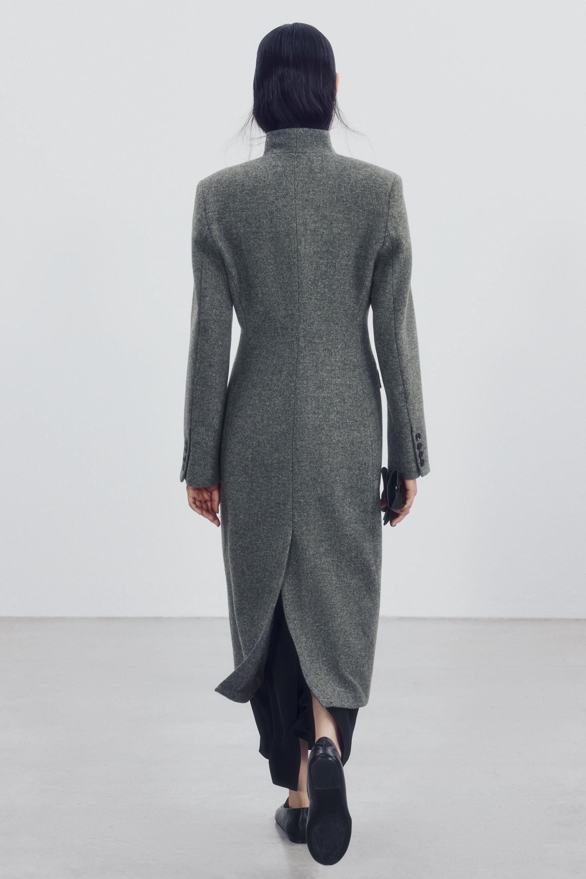 MANTEAU LAINE BOUTONS ZW COLLECTION