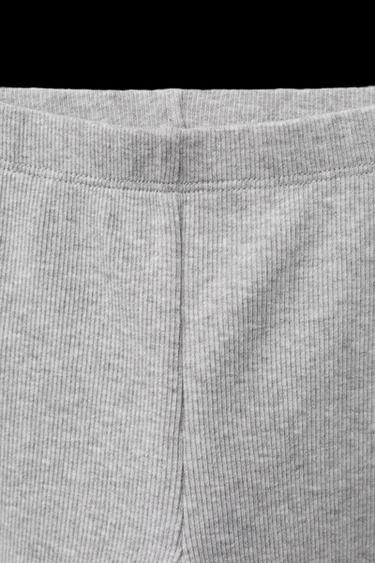 TWO-PACK OF PLAIN LEGGINGS - Grey marl by Zara