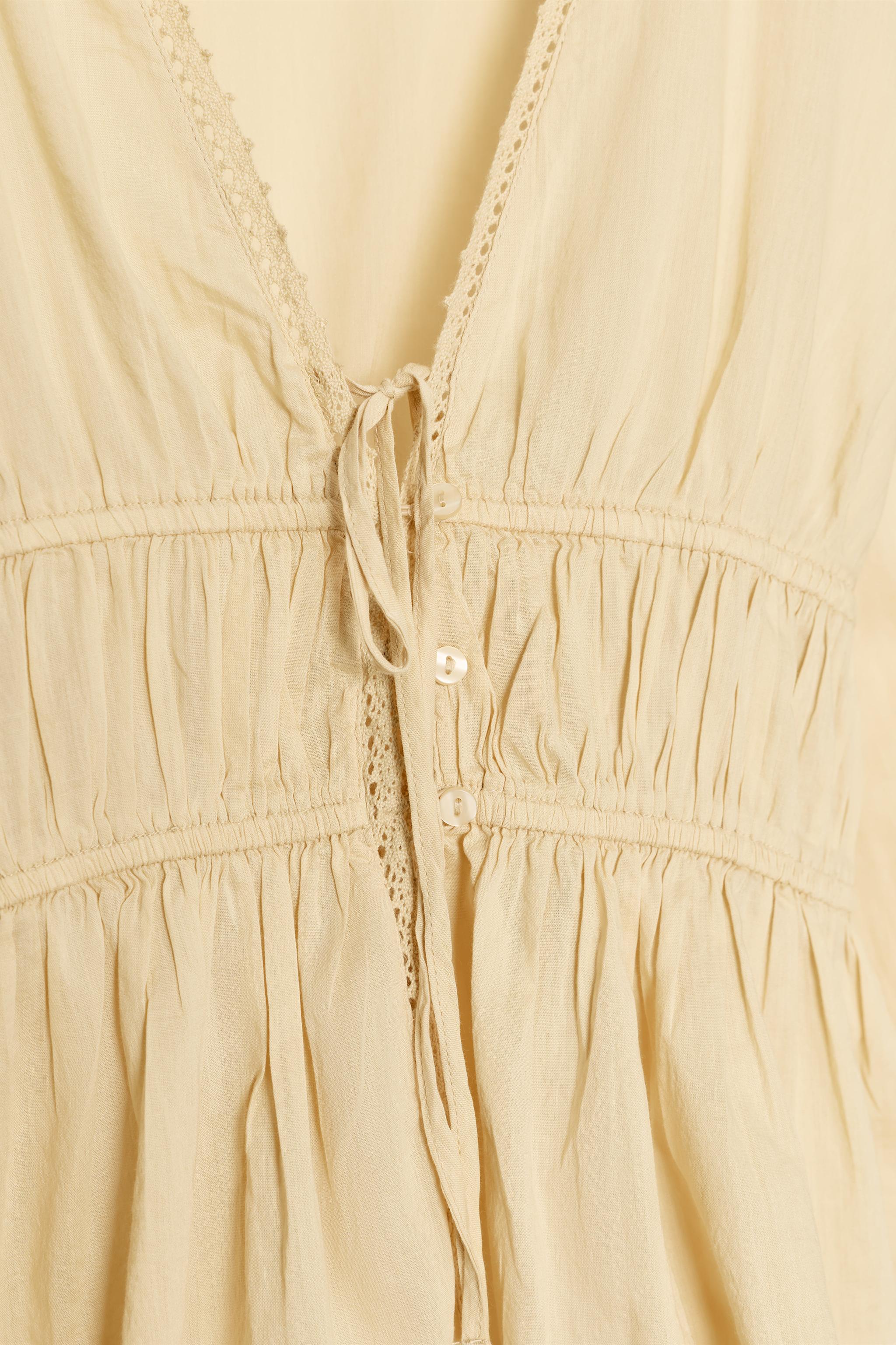 CHEMISE GAZE BRODERIES