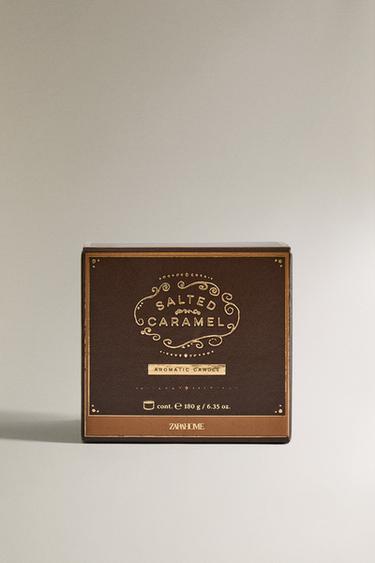 (180 G) BOUGIE PARFUMÉE SALTED CARAMEL - Crème de Zara - Image 4
