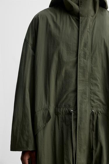PARKA TECHNIQUE OVERSIZE FIT - Kaki de Zara - Image 5