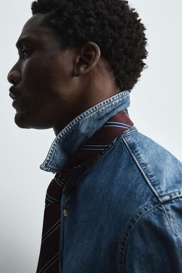 LIMITED EDITION DENIM SHIRT - Mid-blue by Zara - Image 6