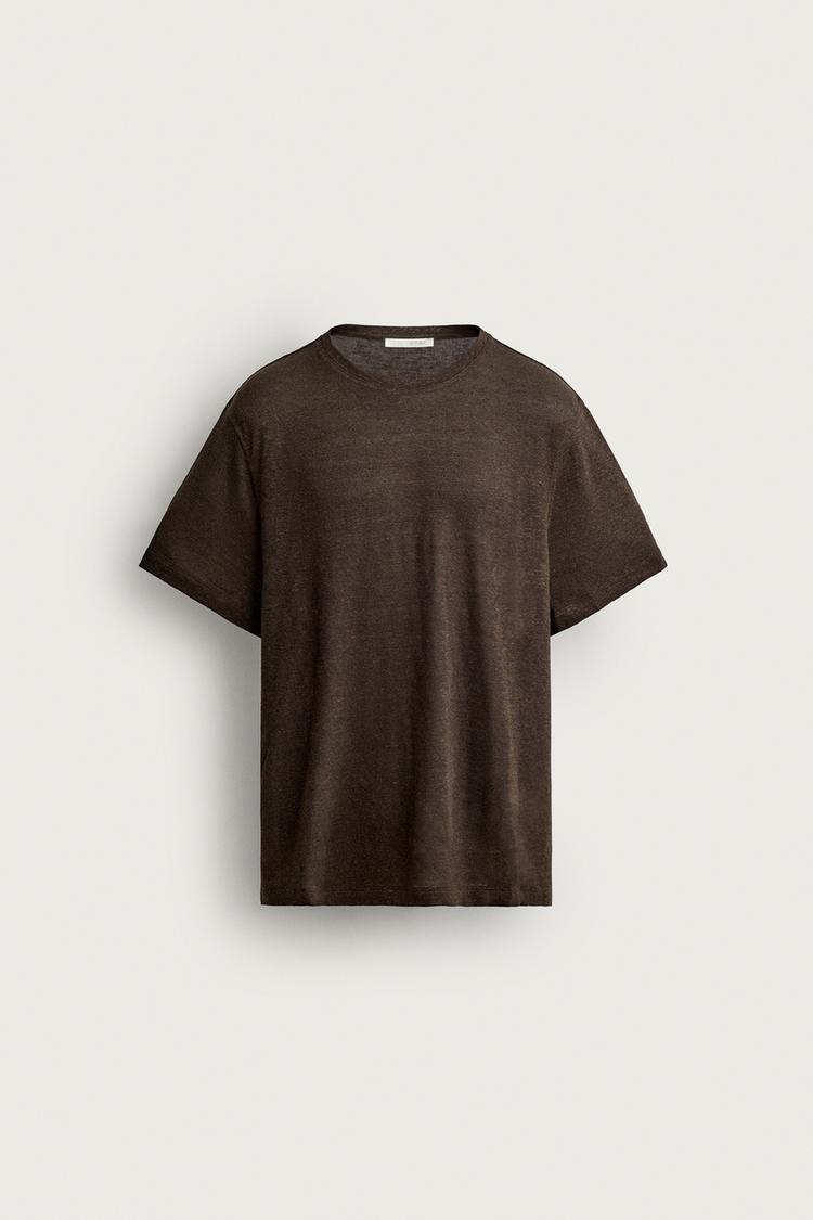 HEMP - VISCOSE REGULAR FIT T-SHIRT