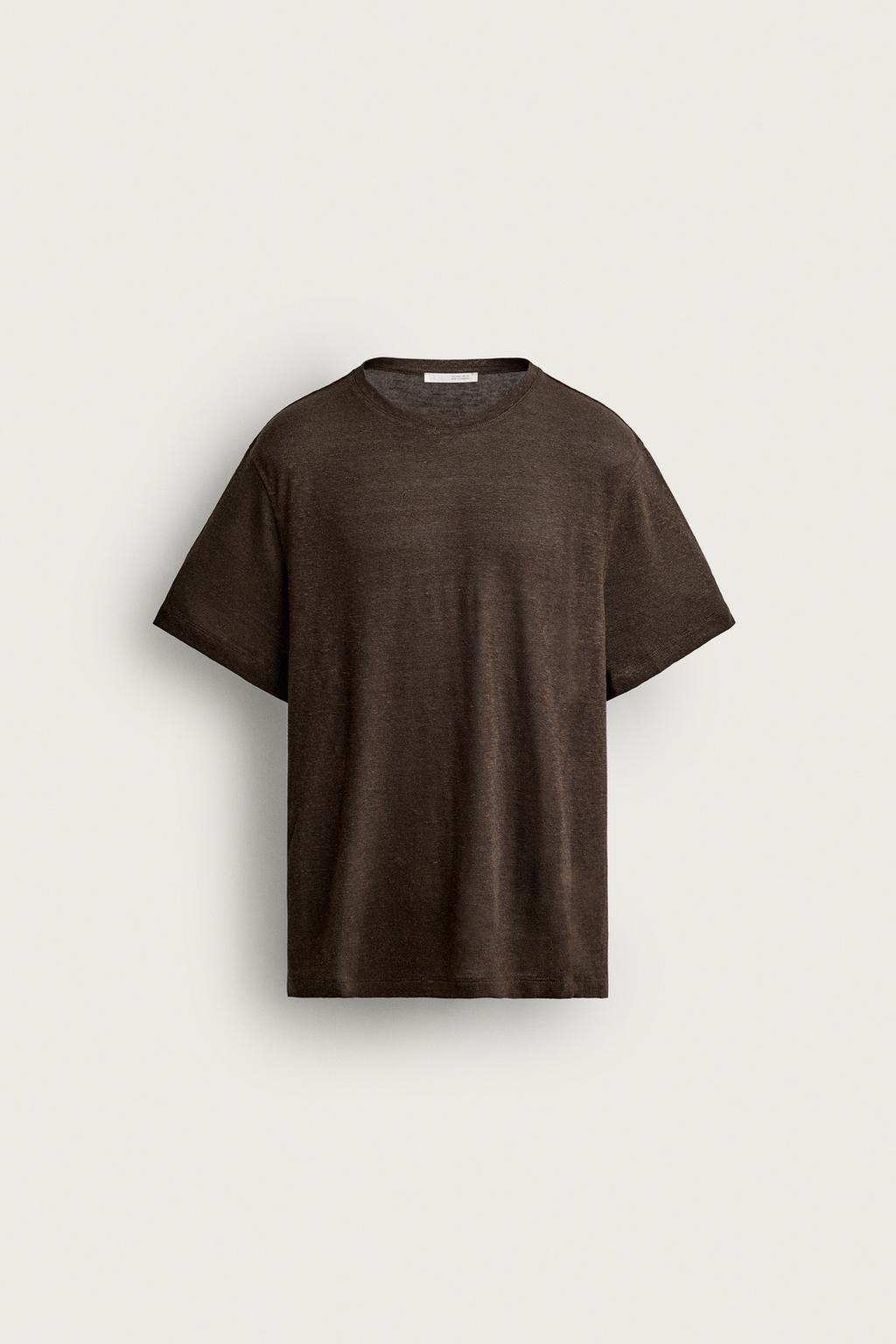 HEMP - VISCOSE REGULAR FIT T-SHIRT