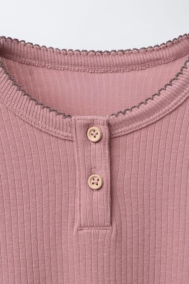2-6 YEARS / PLAIN RIBBED PYJAMAS - Pink by Zara - Image 5