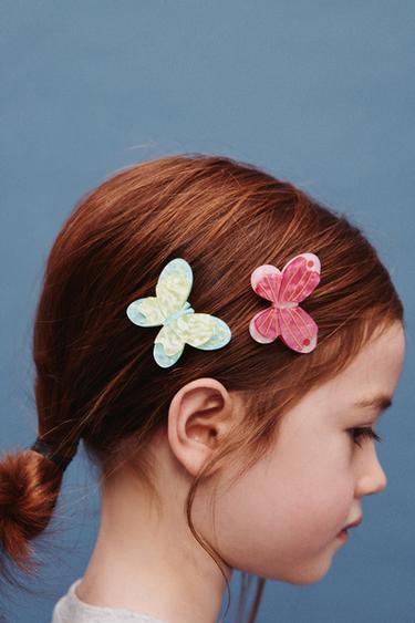 PACK DOS PINZAS MARIPOSA - Rosa de Zara