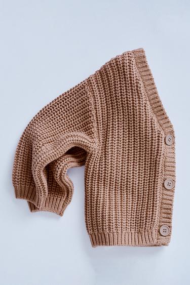 TIMELESZ - GILET GROSSE MAILLE - Argile de Zara - Image 2