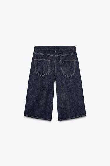 BERMUDA EN DENIM ZW COLLECTION - Bleu de Zara - Image 5
