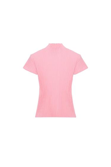 TEXTURED KNIT TOP