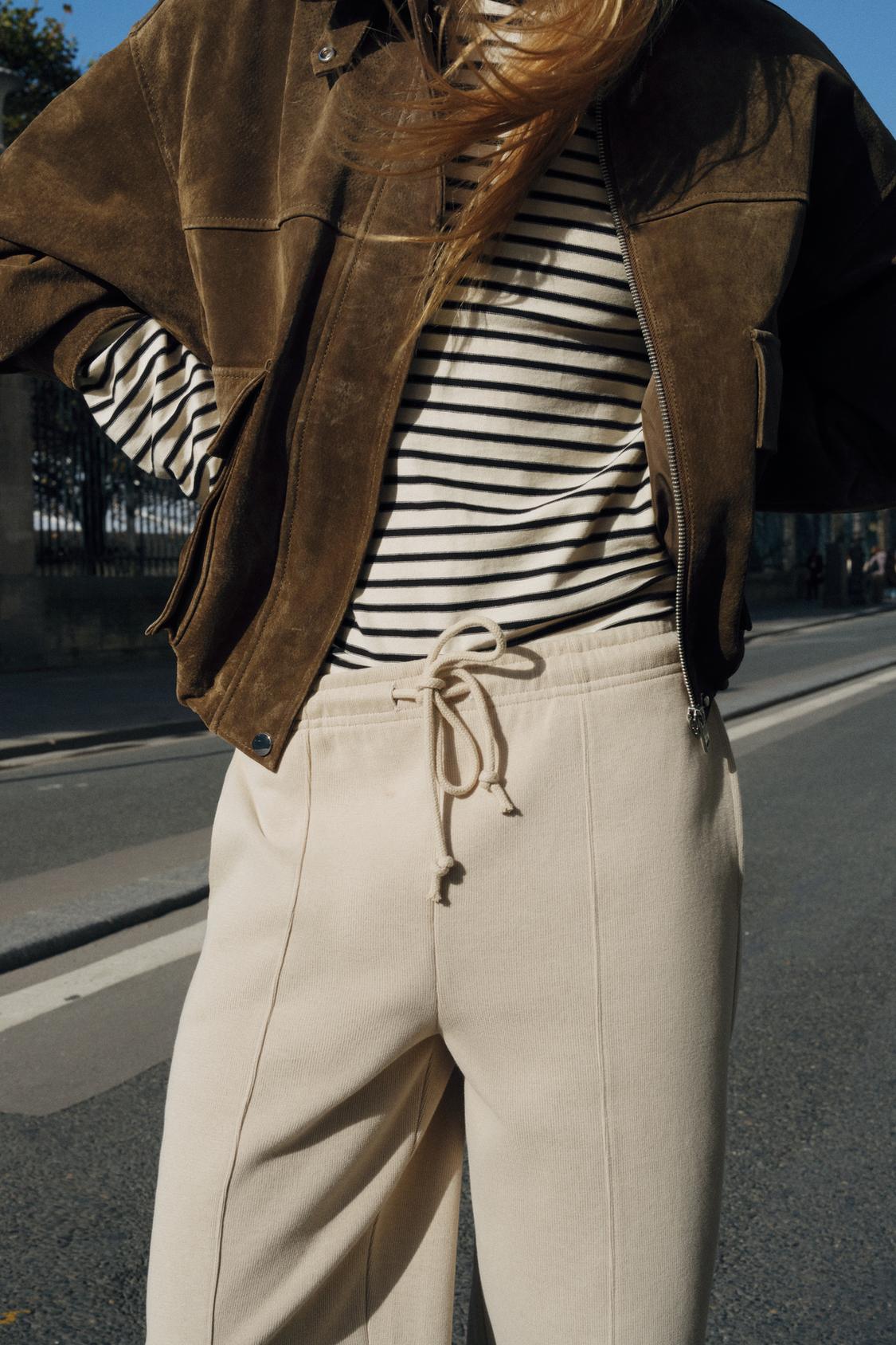 SOFT WIDE-LEG TROUSERS