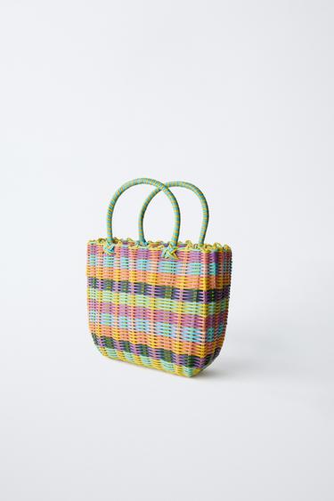 PANIER MULTICOLORE - Jaune de Zara - Image 1