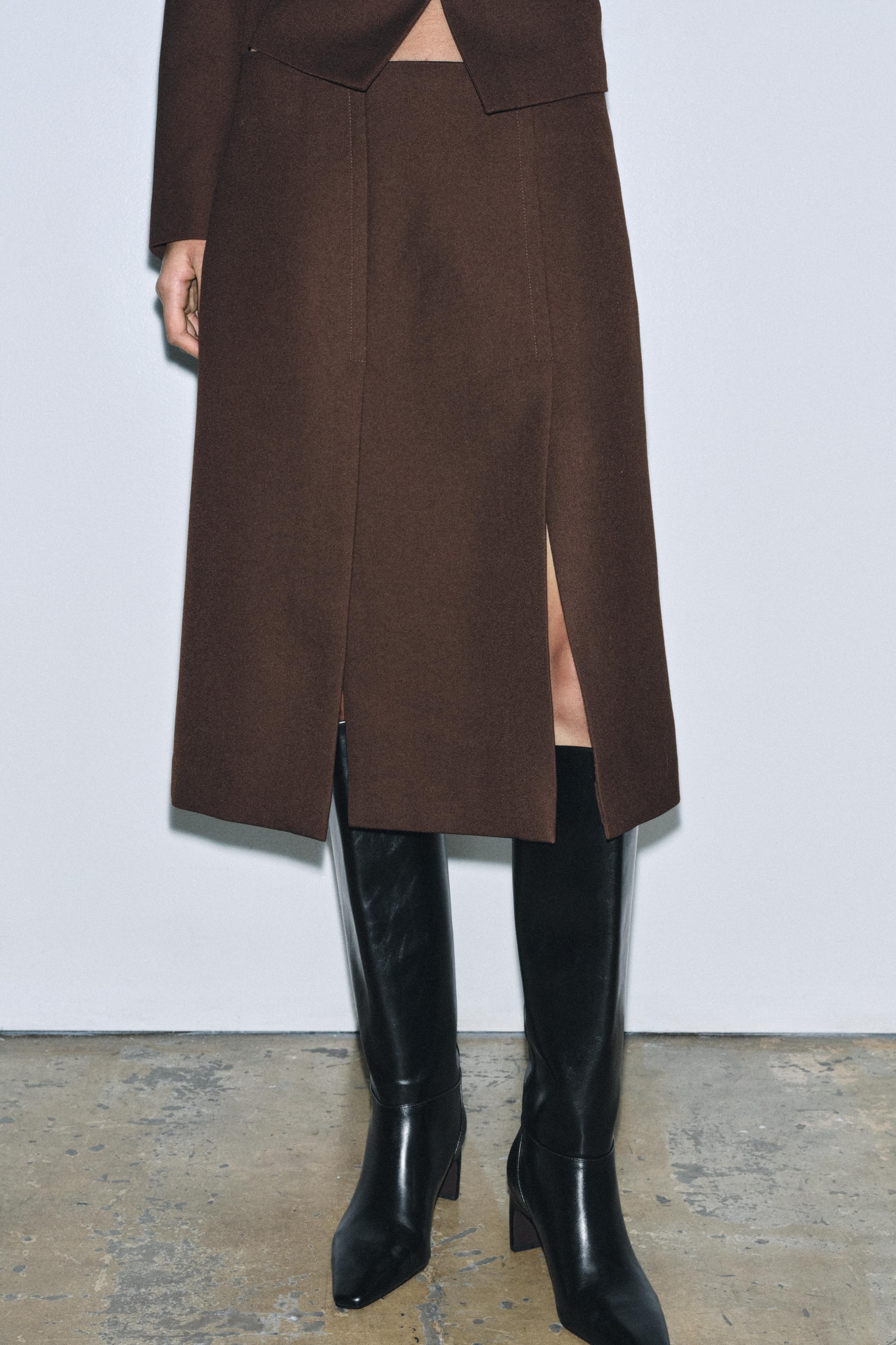 JUPE À PLIS PLATS ZW COLLECTION