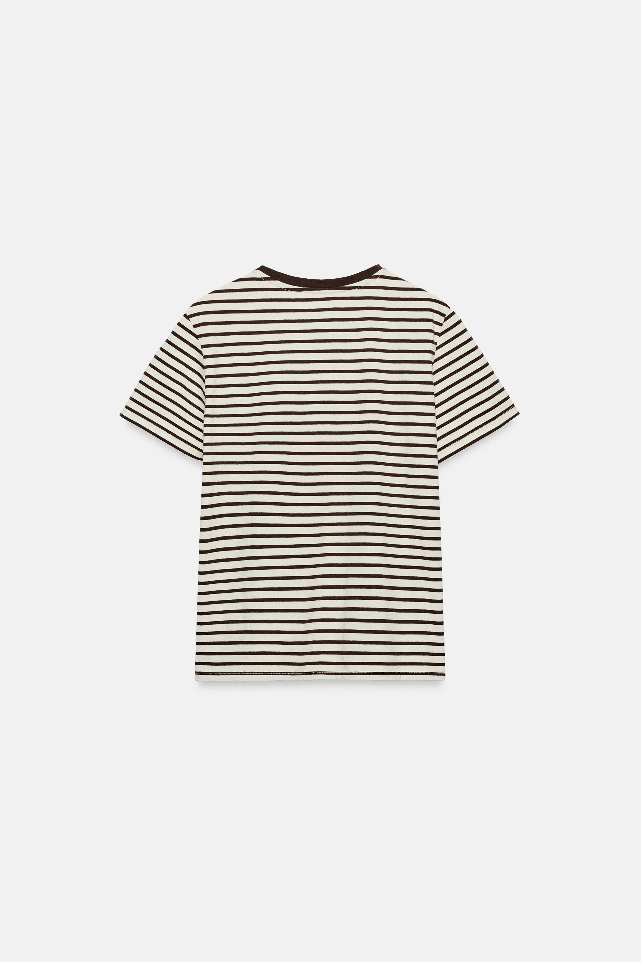 RUSTİK PAMUKLU T-SHIRT - Görsel 7