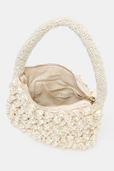 SAC À MAIN FANTAISIE - Écru de Zara - Image 4