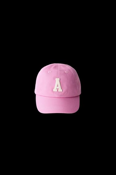 GORRA BORDADO INICIAL - Rosa de Zara - Imagen 0