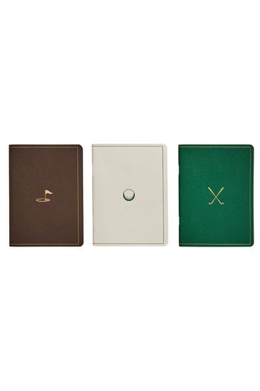 Zara PACK OF GOLF SCORE NOTEBOOKS (PACK OF 3) - 多色