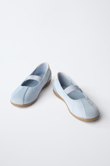 BALLERINES SPORT - Bleu de Zara - Image 2