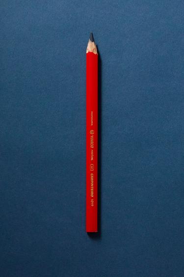 VIARCO CARPENTER PENCIL - Red by Zara - Image 4