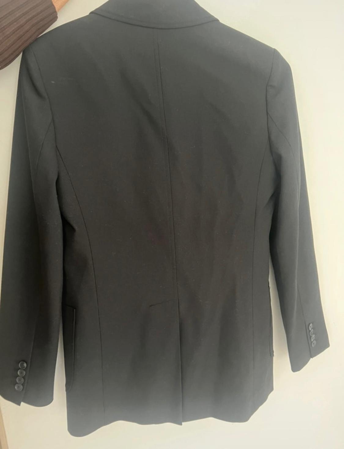 STRAIGHT BLACK BLAZER - Image 3