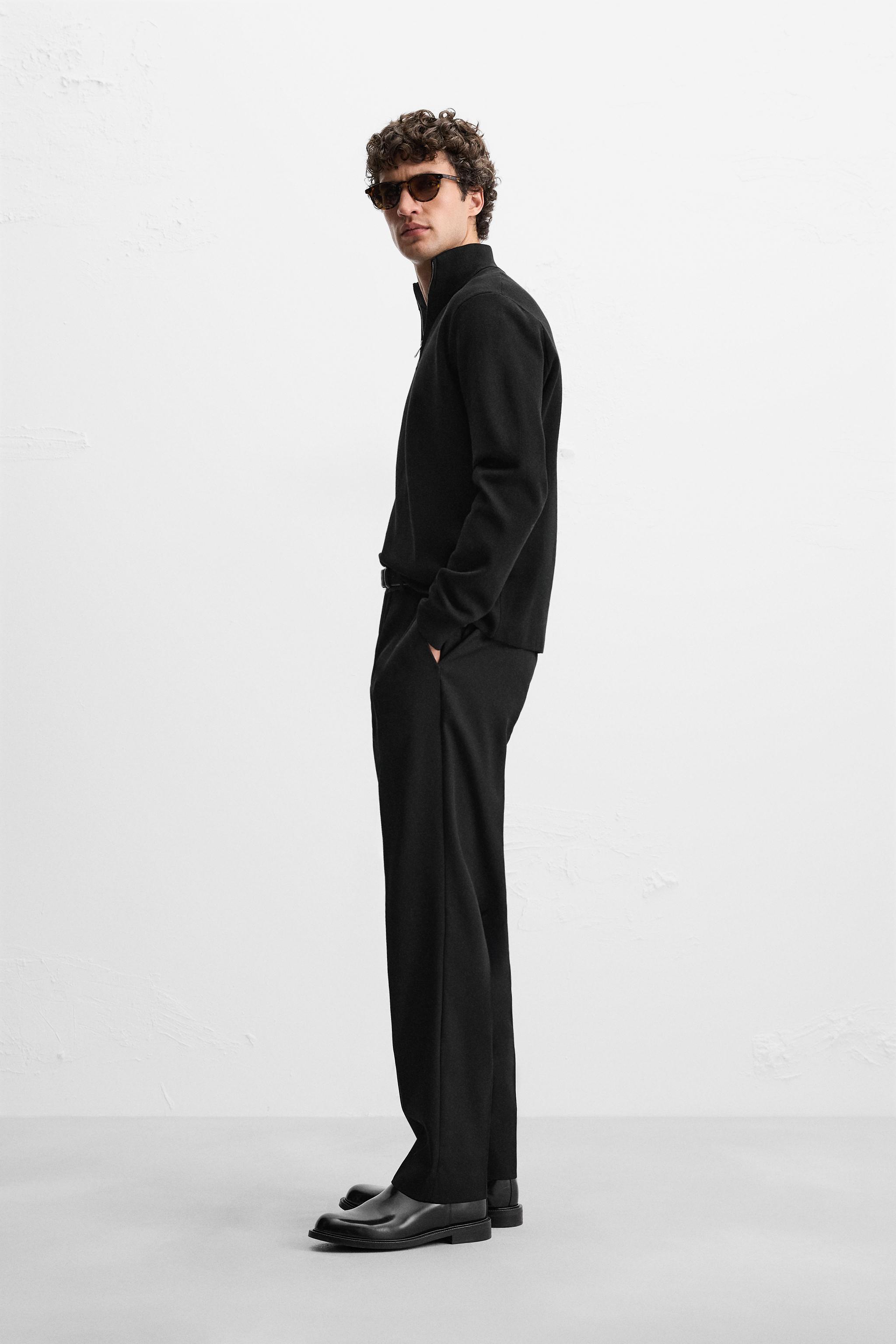 Tシャツ・カットソー ^LEATHERY^ Inside the Closet Knit BLACK LRKN3401BK LWTS1840_NOIR-F_c3132c1b-5cf6-