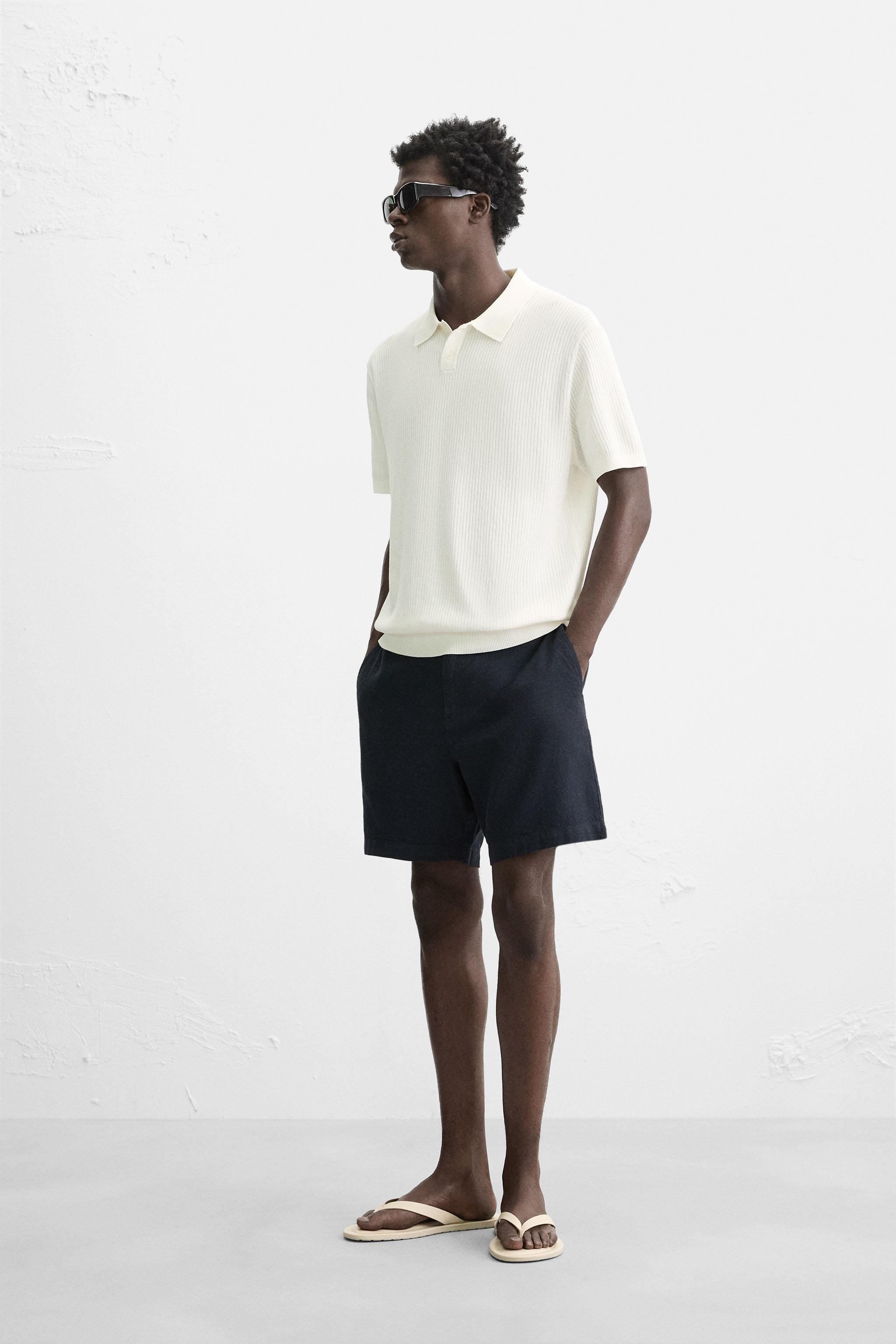 POLO EN MAILLE CÔTELÉE