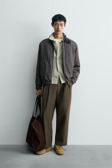 TECHNICAL JACKET - Anthracite Grey by Zara