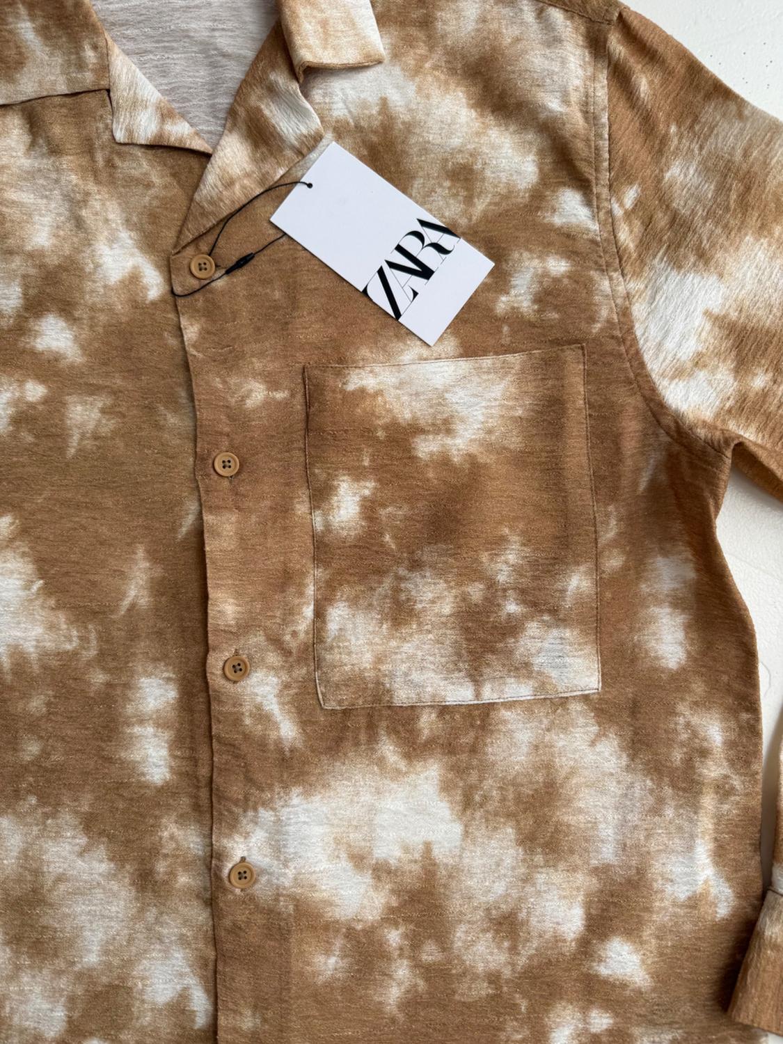 TIE-DYE PRINT SHIRT - Image 3