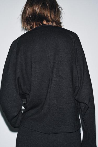 VESTE FERMETURE ÉCLAIR - Gris foncé de Zara - Image 2