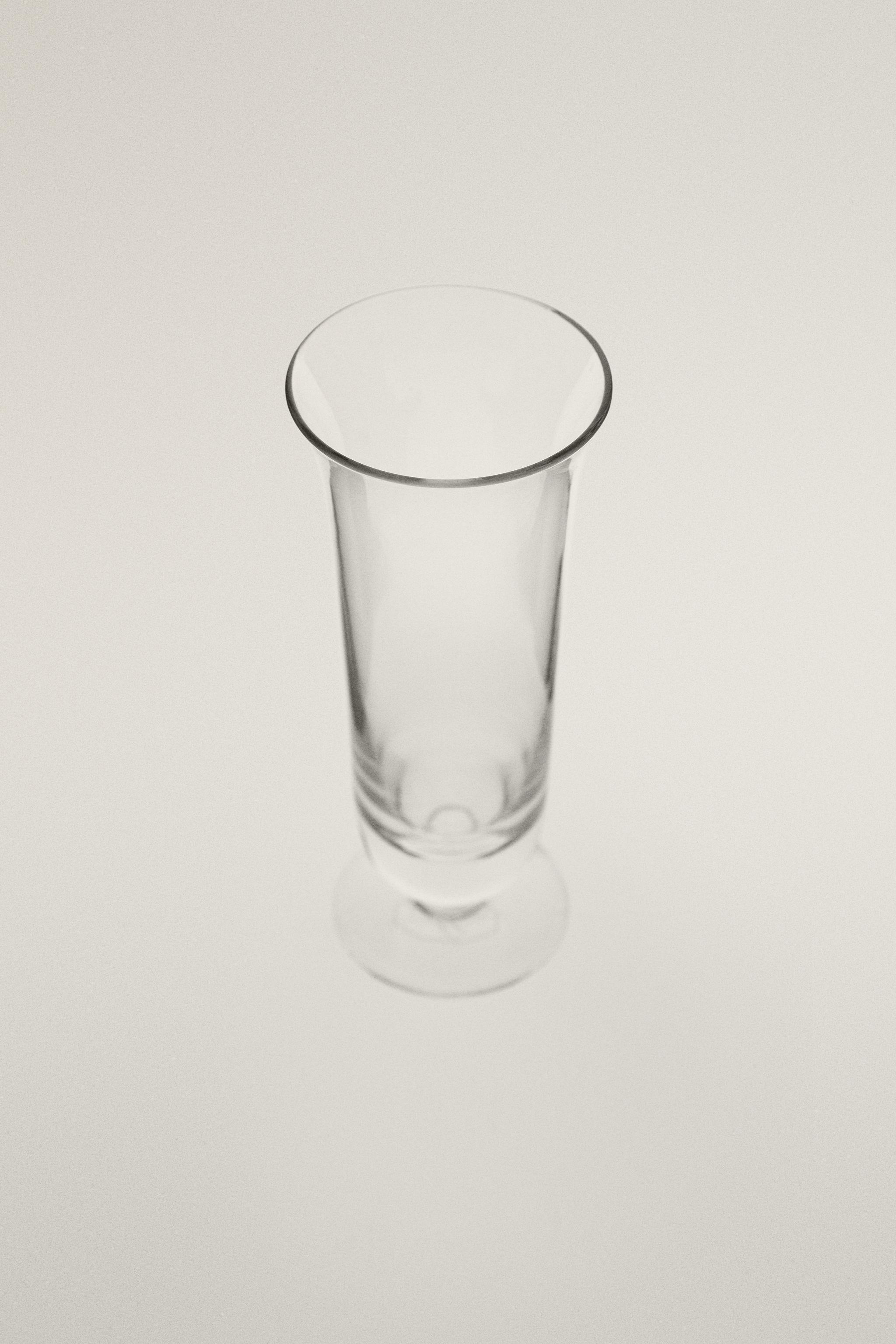 ELONGATED GLASS VASE | STUDIO MARY LENNOX — Transparent