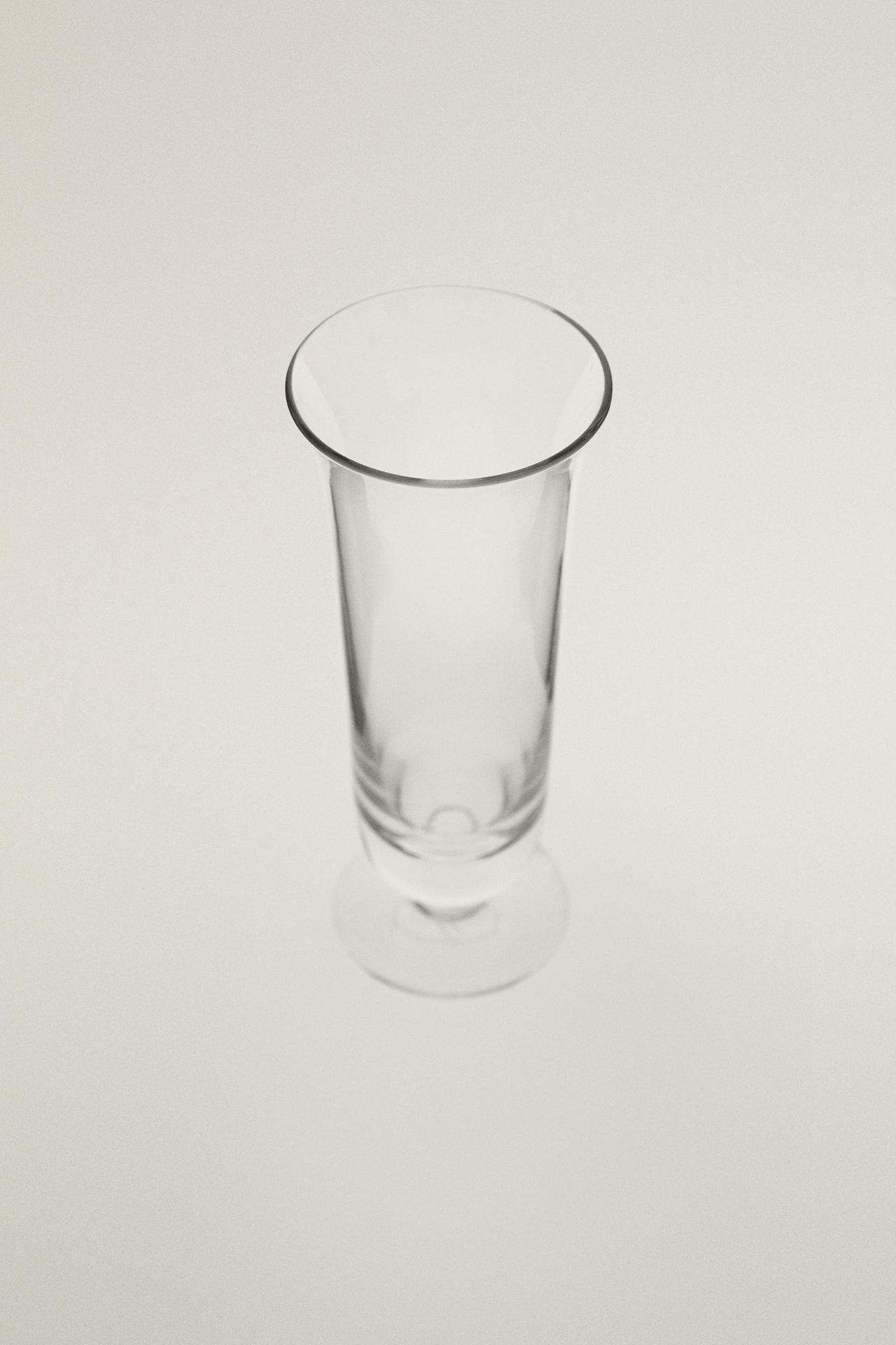ELONGATED GLASS VASE | STUDIO MARY LENNOX — Transparent