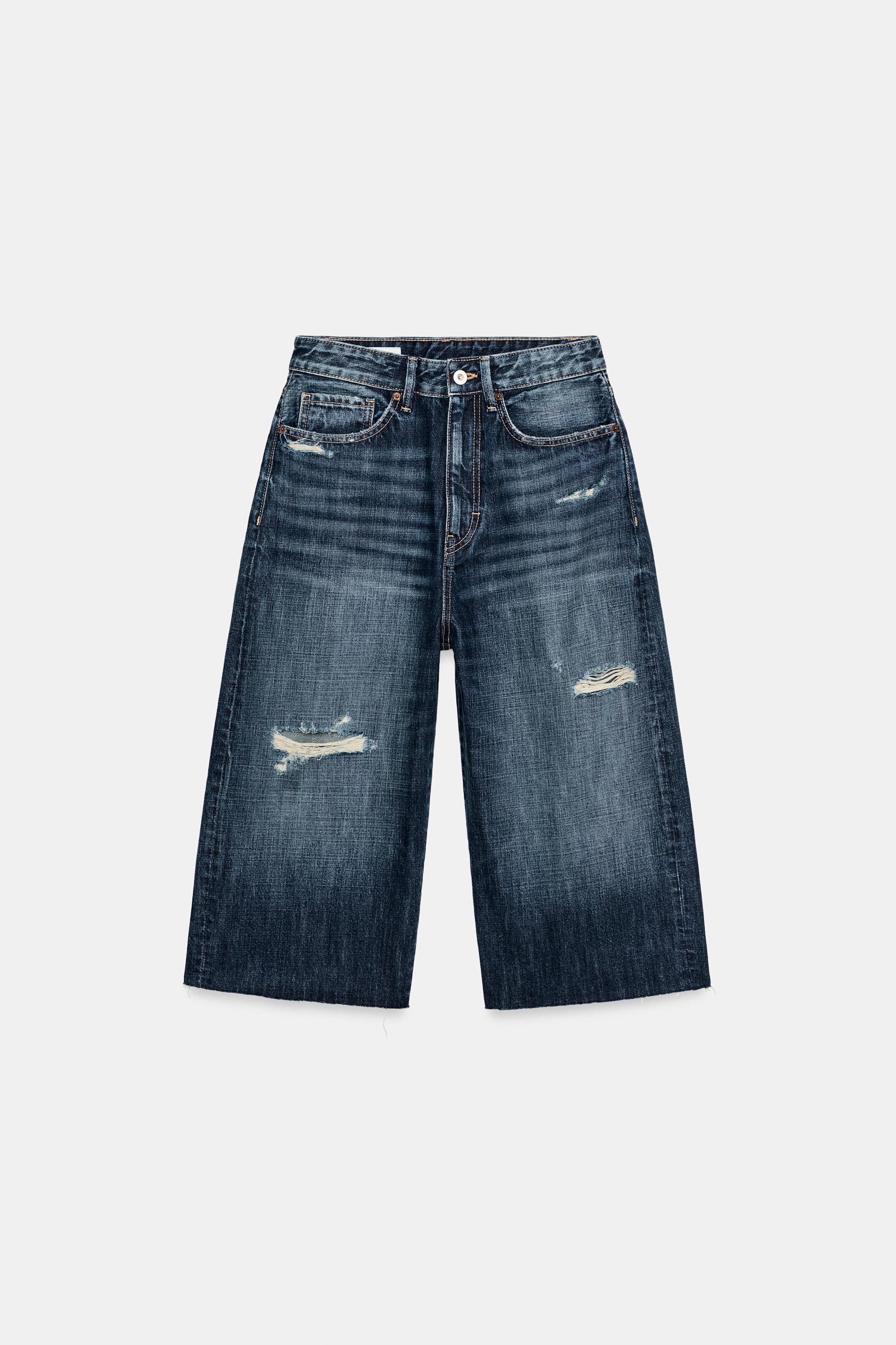 BERMUDA JORTS BAGGY EN DENIM TRF