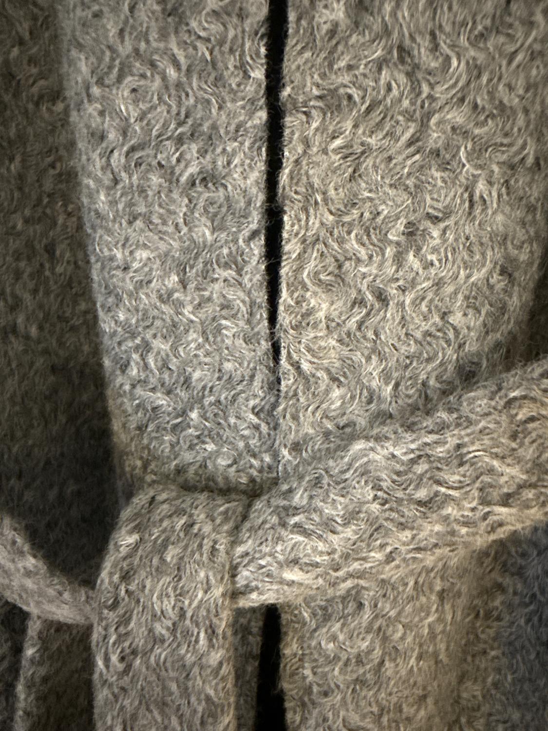 BOUCLÉ WAISTCOAT WITH BELT - Image 4