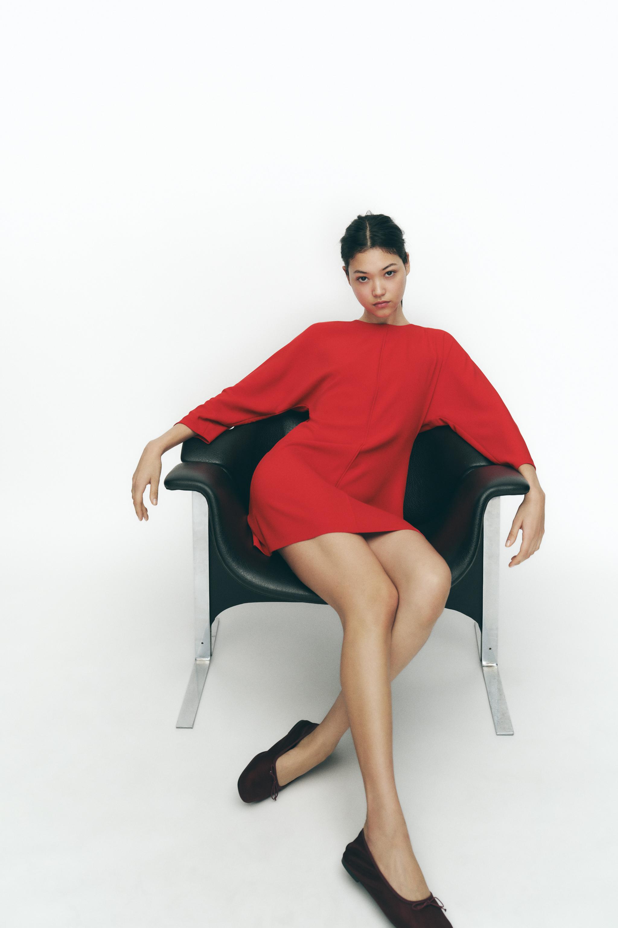 ショート丈ワンピース - レディース | ZARA