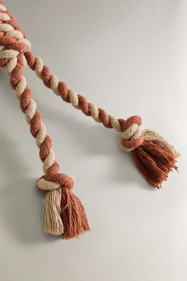 JOUET GIRAFE CORDE ANIMAL DE COMPAGNIE - Beige de Zara - Image 3