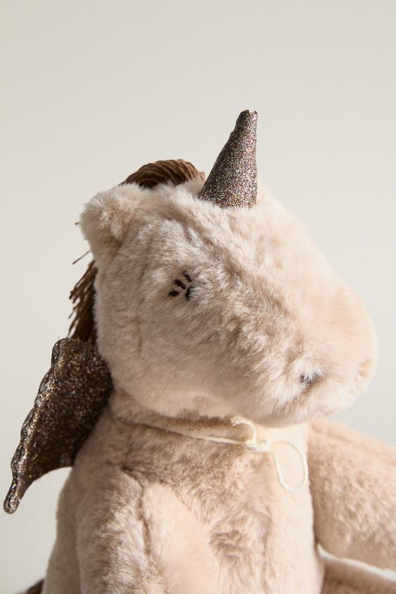 PELUCHE ENFANT LICORNE - Beige de Zara - Image 1
