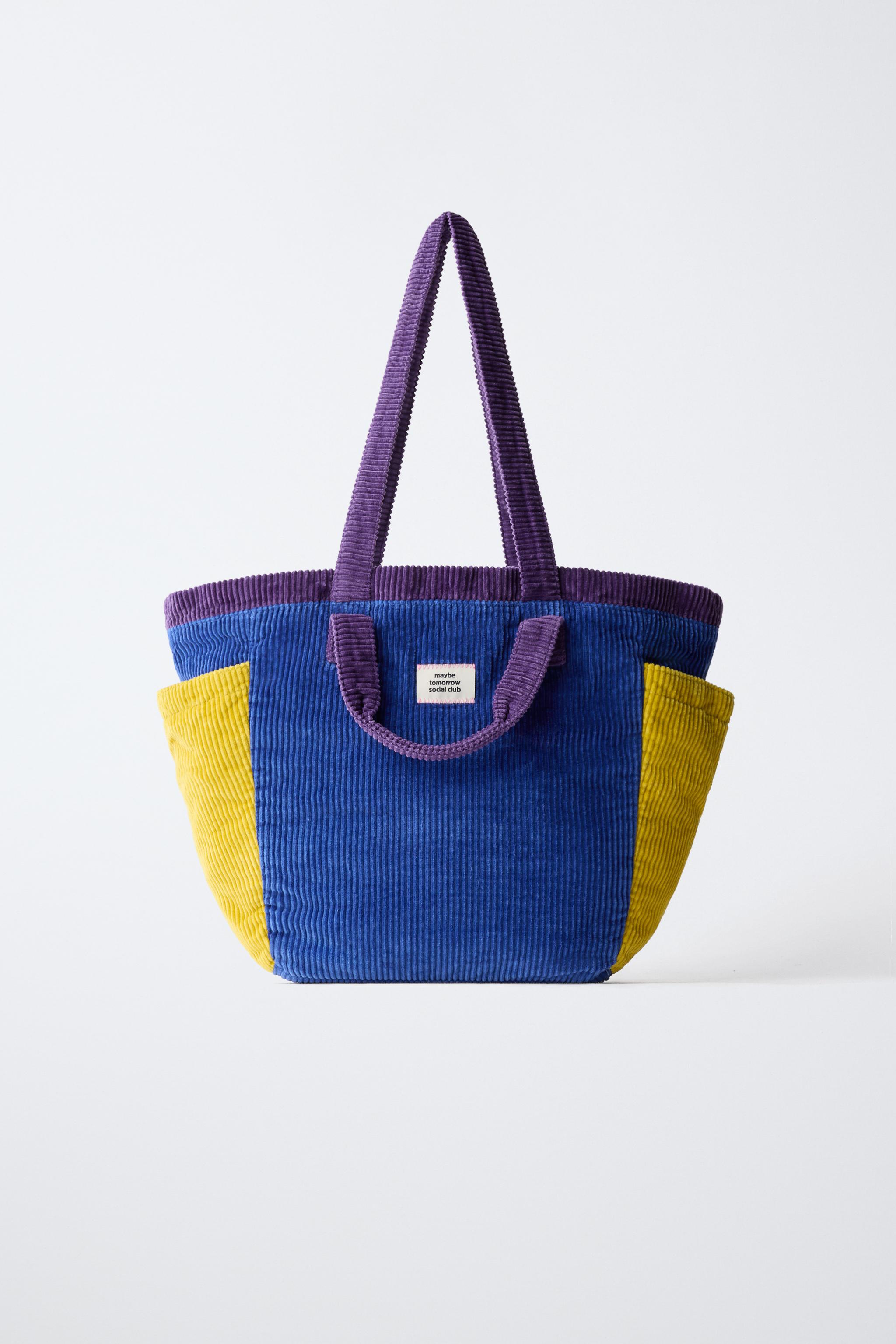 COLORBLOCK SHOPPER BAG