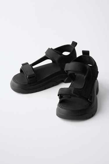 TECHNICAL SANDALS - Black by Zara - Image 2