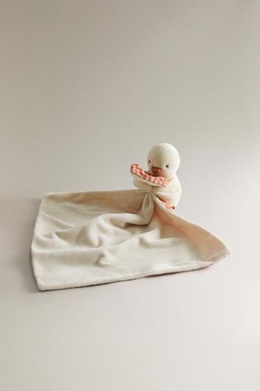 KIDS' DUCKLING CUDDLY SOFT TOY - Yellow by Zara - Image 0