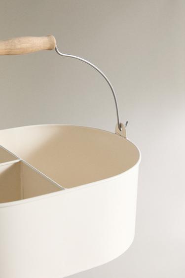 METAL BOX WITH COMPARTMENTS - Ecru by Zara - Image 3