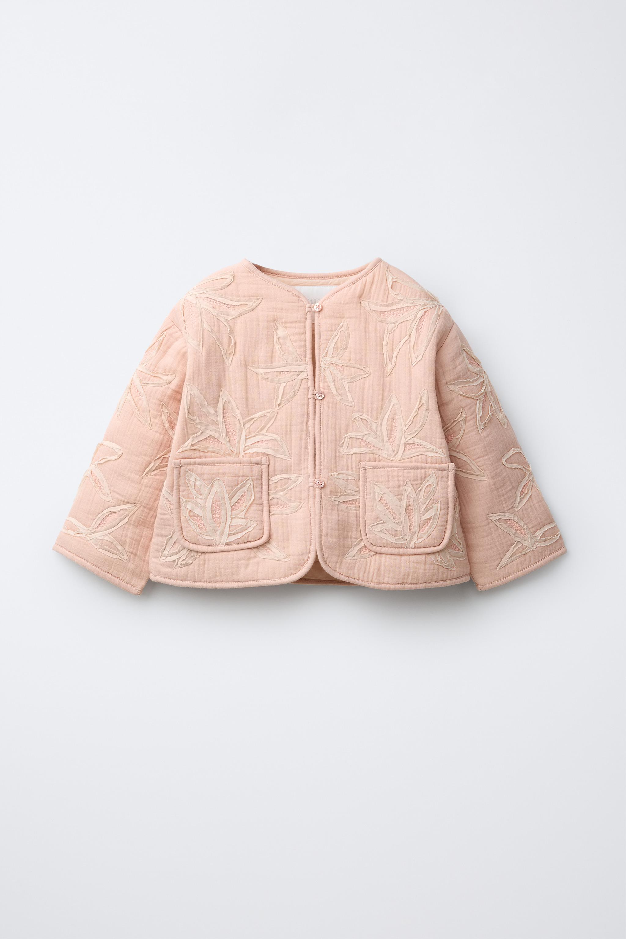 EMBROIDERED FLOWERS JACKET