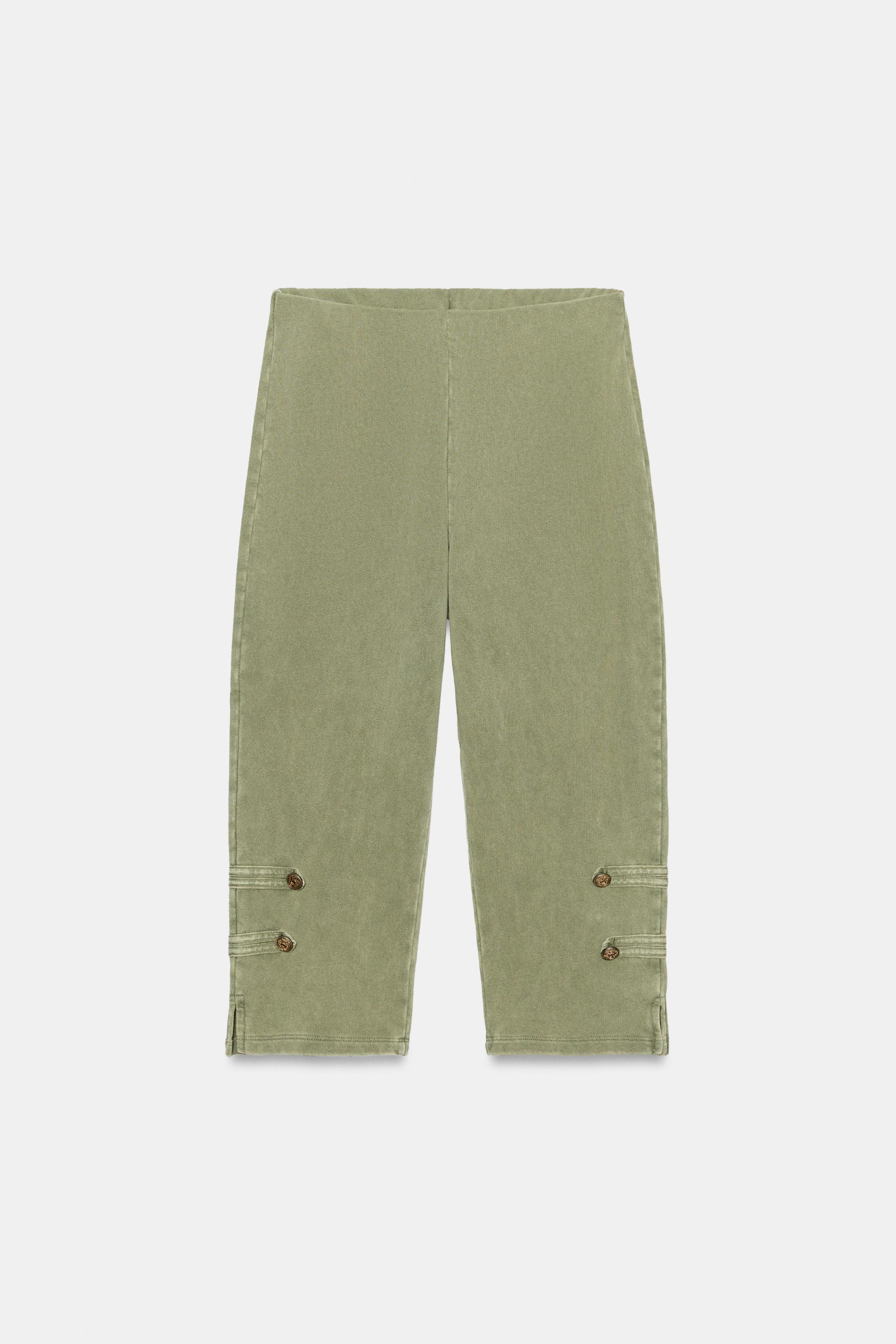 FROG FASTENING CAPRI PANTS