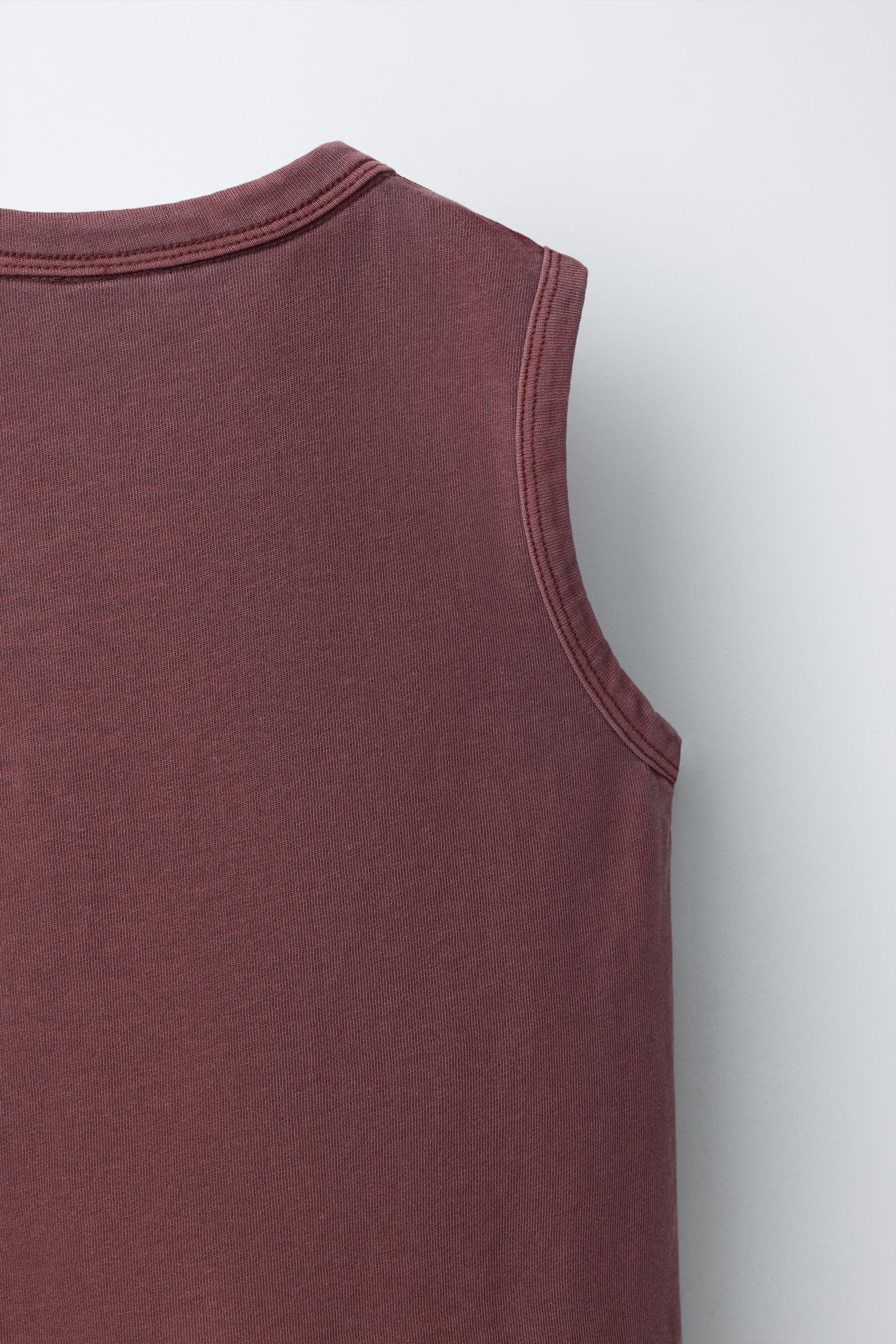 EMBROIDERED GARMENT DYE T-SHIRT