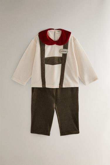 Zara CHILDREN'S CHRISTMAS ELF COSTUME - 綠色