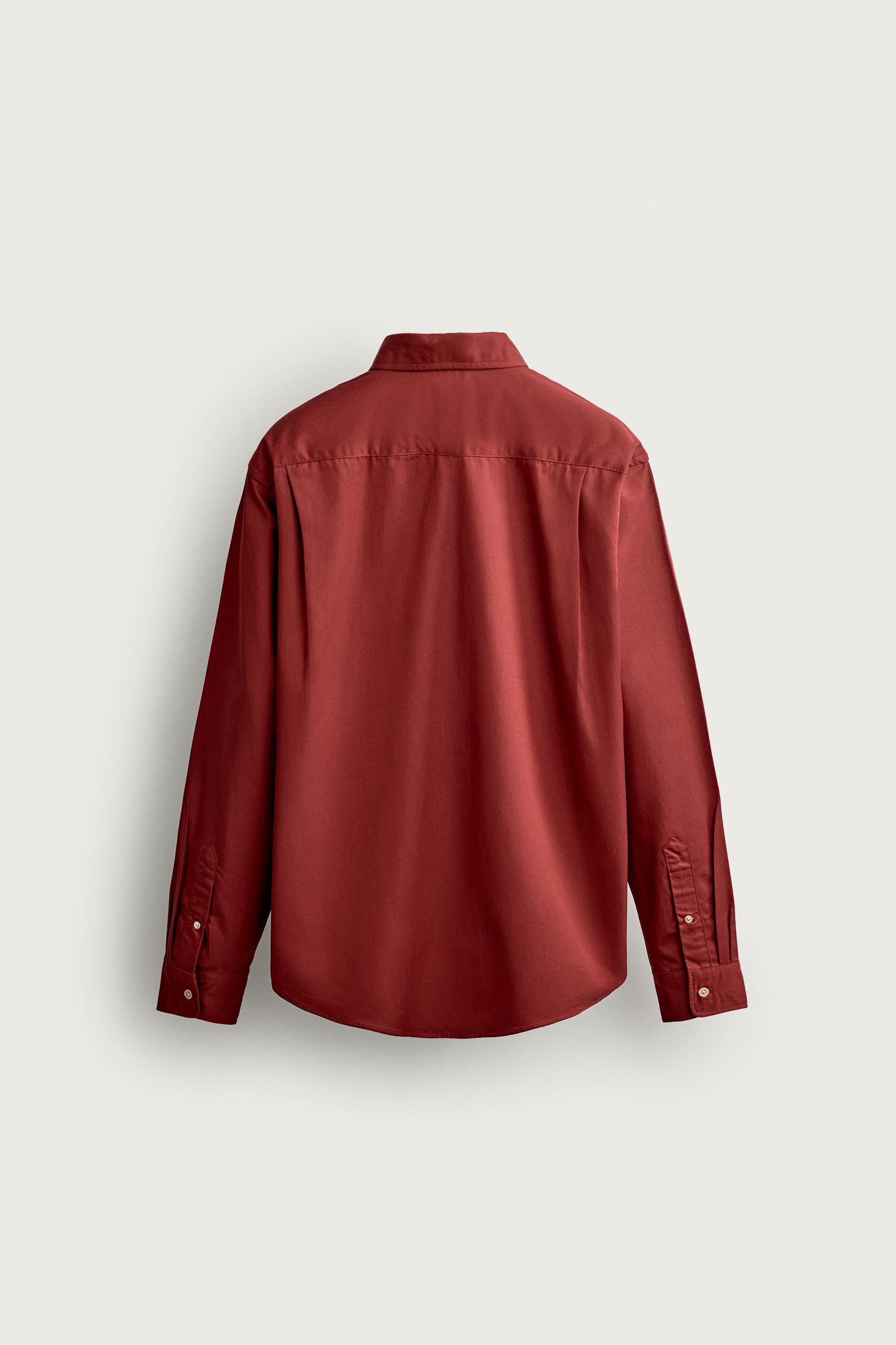 COTTON-LYOCELL RELAXED-FIT SHIRT